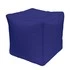 Пуфик «Куб» (полиэстер, синий)