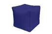Пуфик «Куб» (полиэстер, синий)