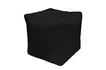 Пуфик «Куб» (полиэстер, черный)