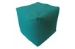 Пуфик «Куб» (микророгожка, бирюзовый)