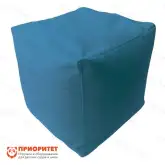 Пуфик «Куб» (микророгожка, синий)1