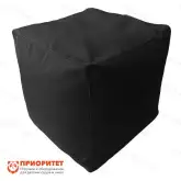 Пуфик «Куб» (микророгожка, черный)1