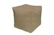 Пуфик «Куб» (велюр, бархатистый бежевый)