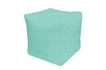 Пуфик «Куб» (велюр, бархатистый мятный)