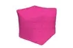 Пуфик «Куб» (велюр, бархатистый розовый)