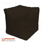 Пуфик «Куб» (велюр, бархатистый шоколадный)1