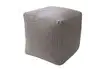 Пуфик «Куб» (рогожка, серый)