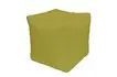 Пуфик «Куб» (микровелюр, оливковый)