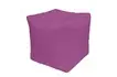 Пуфик «Куб» (микровелюр, розовый)