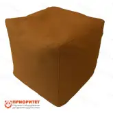 Пуфик «Куб» (экокожа, коричневый)1