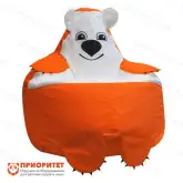 Кресло-мешок «Мишка» (полиэстер, оранжевый)1