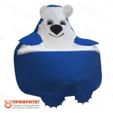 Кресло-мешок «Мишка» (полиэстер, синий)1