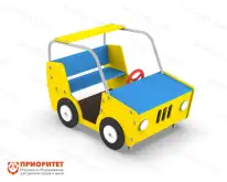 Машинка для детской площадки «Желтая Багги»1