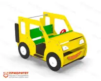 Машинка для детской площадки «Желтый джип»1