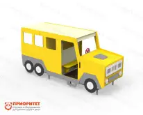 Машинка для детской площадки «Школьный автобус»1