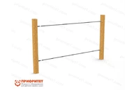 Лаз «Канатный мостик» Wood
