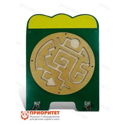 Тактильная панель супер-крокодил с лабиринтом