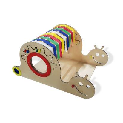 Тактильно-развивающий комплекс «Задорная улитка» общий вид