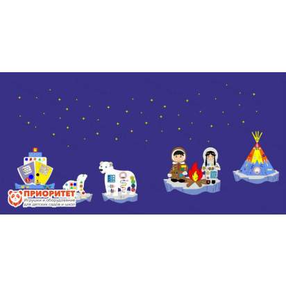 Набор бизибордов «Морозная сказка» (со льдинами)