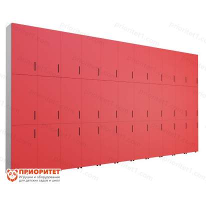 Шкаф встраиваемый закрытый многосекционный №2