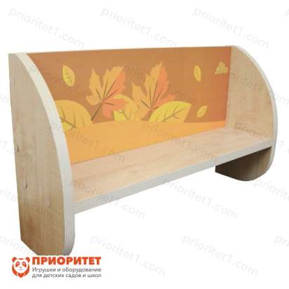 Полка навесная «Времена года №2» с УФ-печатью вид сзади