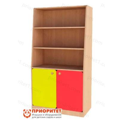 Шкаф для игрушек (цветной фасад)