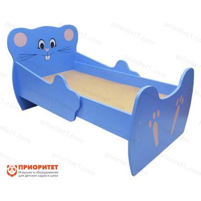 Кровать детская одноярусная «Мышка» (УФ-печать)