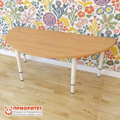 Стол детский регулируемый «Полукруг» (ЛДСП, 00-1 группа)