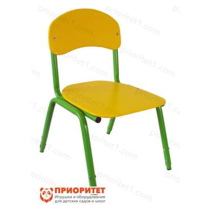 Стул детский регулируемый штабелируемый с рисунком «Сема»