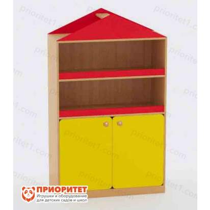 Модульная стенка «Домик» модуль №1 (цветной фасад)