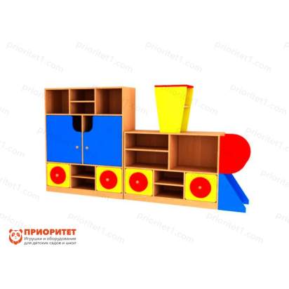 Модульная стенка «Паровозик» модуль №1