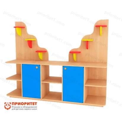 Стеллаж «Уголок природы» (цветной фасад)