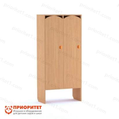 Шкаф 2-секционный малый с нишей под скамью