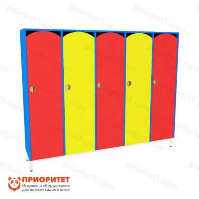 Шкаф 5-секционный (цветной)