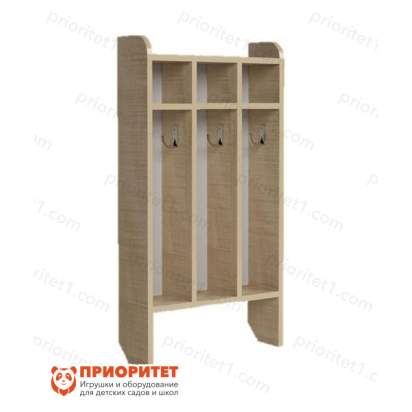 Шкаф для полотенец напольный 3-местный (цветной)