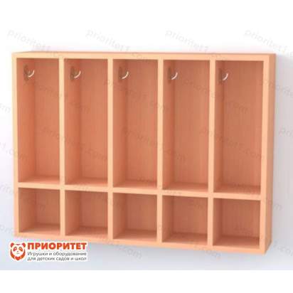 Шкаф для полотенец ЭКО 5-местный