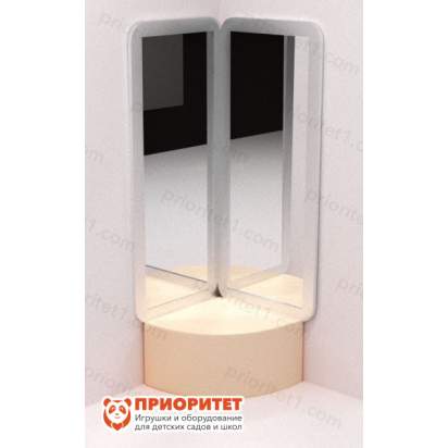 Мягкая платформа для воздушно-пузырьковой трубки угловая средняя общий вид