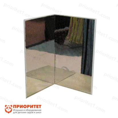 Комплект из двух акриловых зеркал для воздушно-пузырьковой трубки №5 для сенсорной комнаты