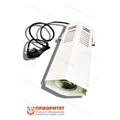 Источник света к зеркальному шару общий вид