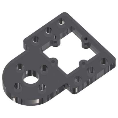 Крепление датчика линии