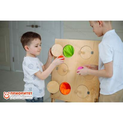 Тактильно-развивающая панель «Волшебные мешочки»_05