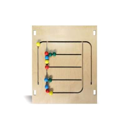 Тактильно-развивающая панель «Сортирую по цветам»