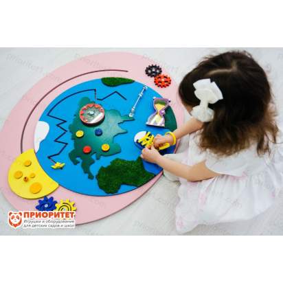 Бизиборд «Родная планета» для девочек