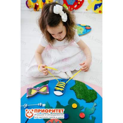 Бизиборд «Родная планета» для детей
