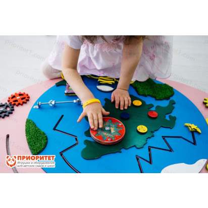 Бизиборд «Родная планета» для детского сада