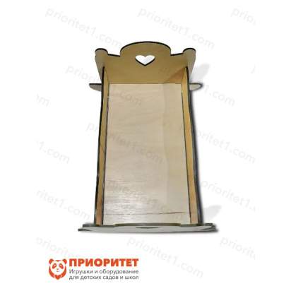 Кроватка для кукол «Девочкам на радость» вид сверху