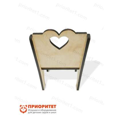 Стульчик для кукол «Ласковое детство» вид сзади