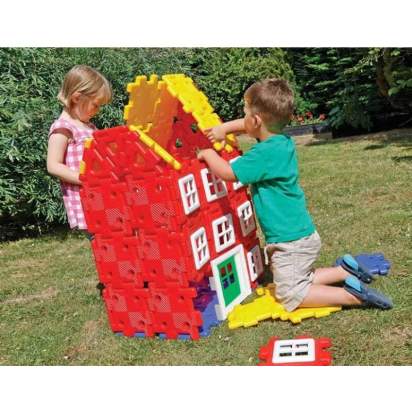 Набор Полидрон Гигант «Строительство дома» 4