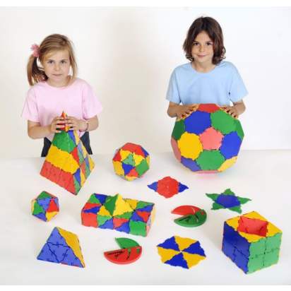 Набор по основам математики, конструирования и моделирования Полидрон «Стереометрия»