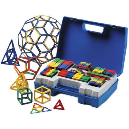Набор по основам математики, конструирования и моделирования Полидрон Каркасы «Стереометрия»